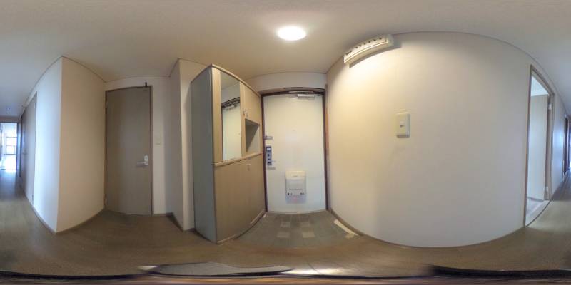 パノラマ画像玄関