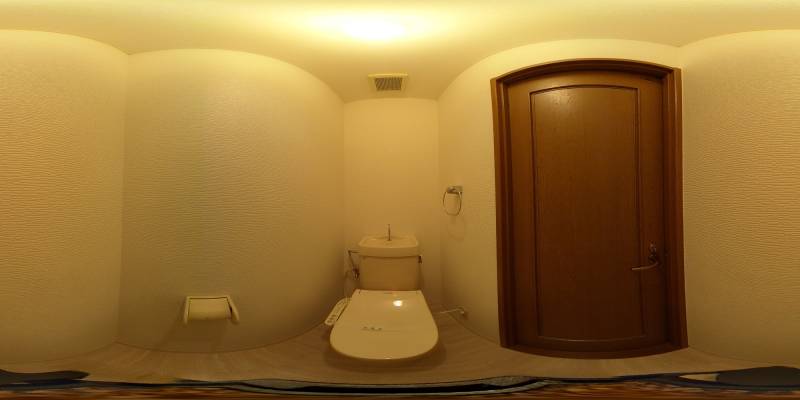 パノラマ画像トイレ