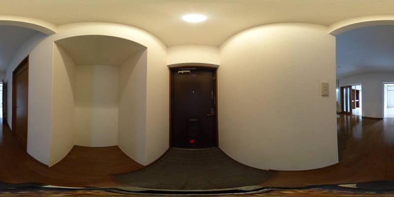 パノラマ画像玄関