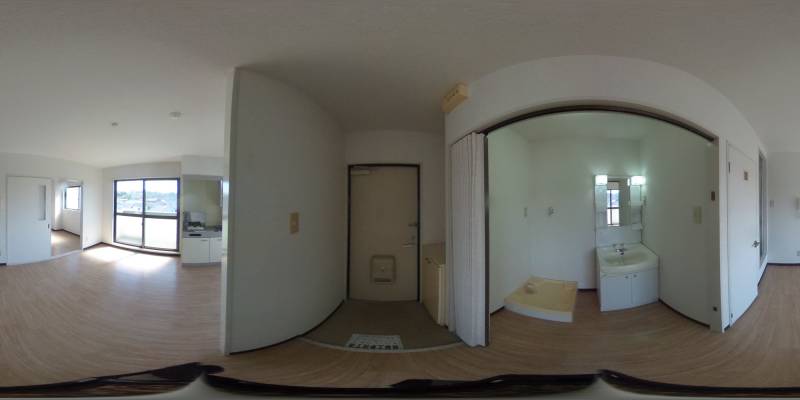 パノラマ画像洗面所