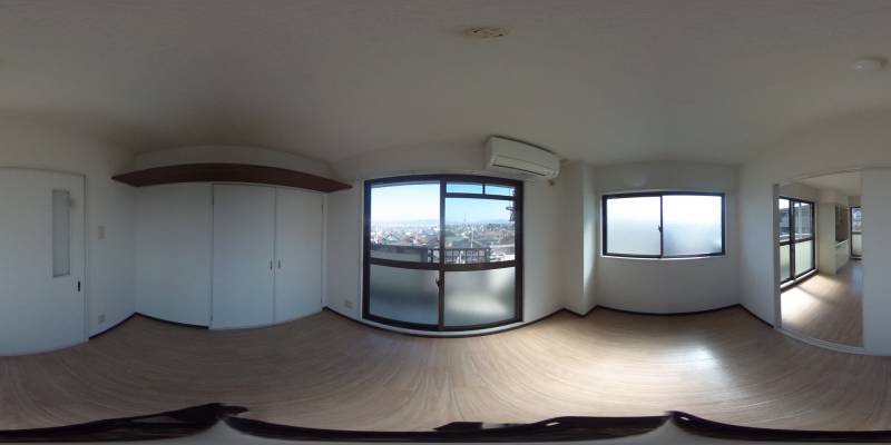 パノラマ画像洋室