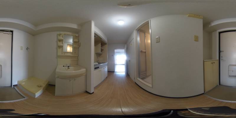 パノラマ画像玄関