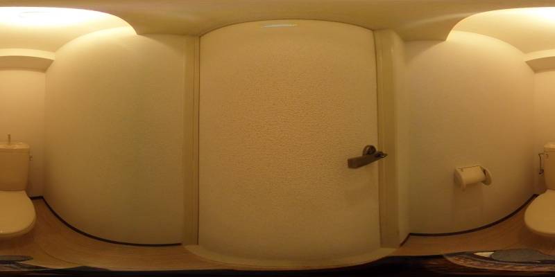 パノラマ画像トイレ