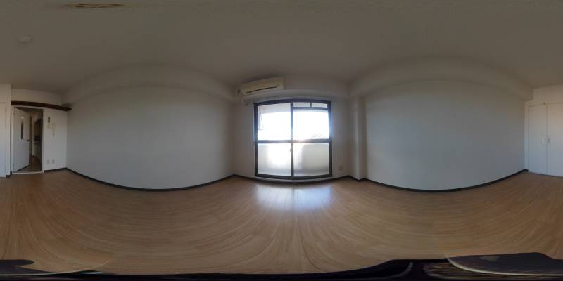 パノラマ画像洋室