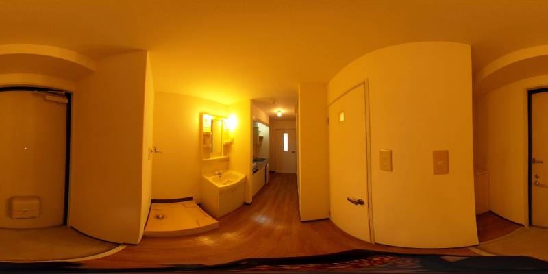 パノラマ画像玄関