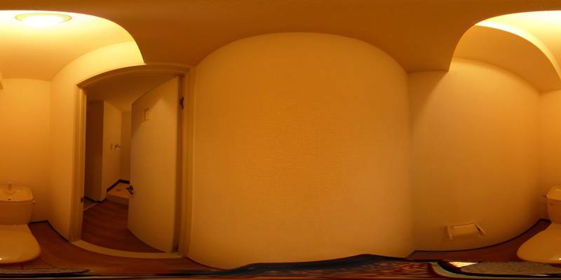 パノラマ画像トイレ