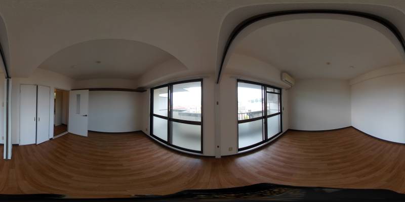 パノラマ画像洋室