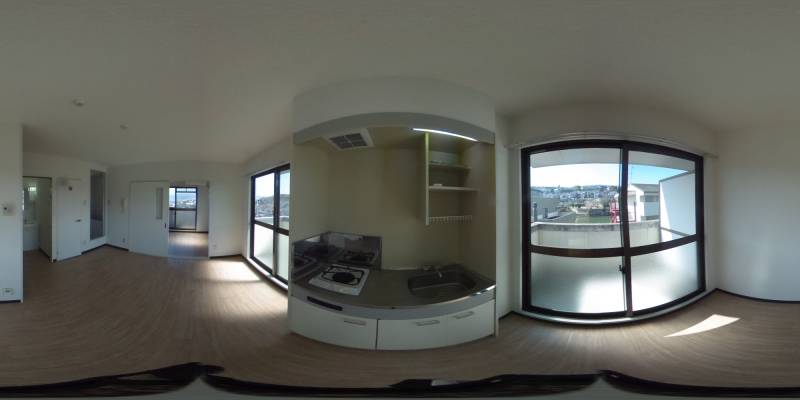 パノラマ画像キッチン