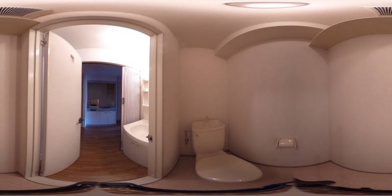 パノラマ画像トイレ