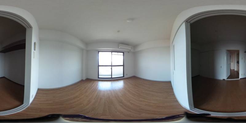 パノラマ画像洋室