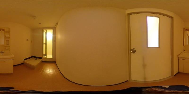 パノラマ画像洗面所