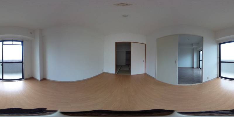 パノラマ画像洋室