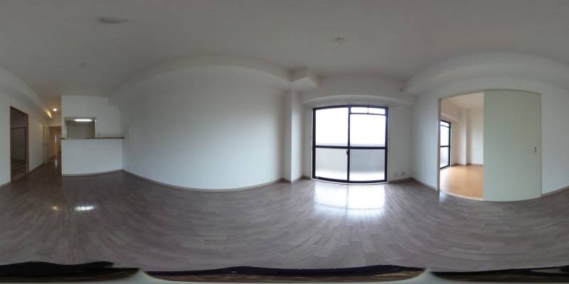 パノラマ画像洋室