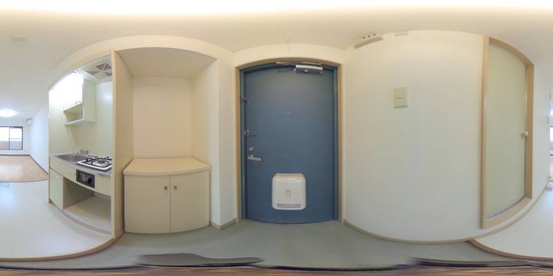 パノラマ画像玄関