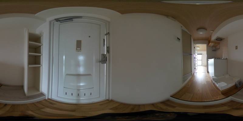 パノラマ画像玄関