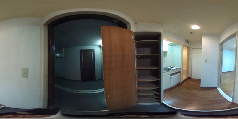 パノラマ画像玄関