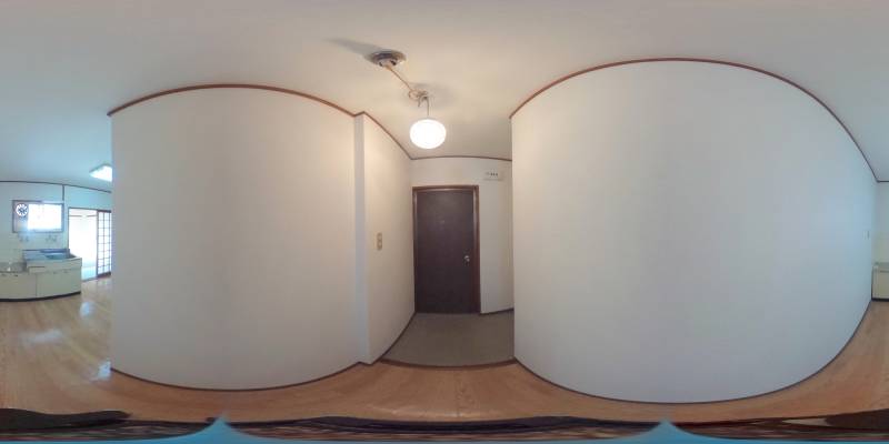 パノラマ画像玄関