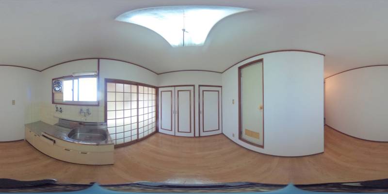 パノラマ画像リビング