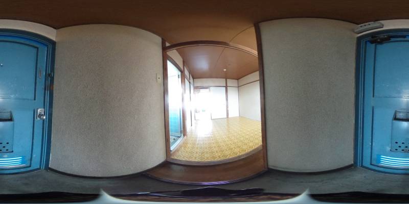 パノラマ画像玄関