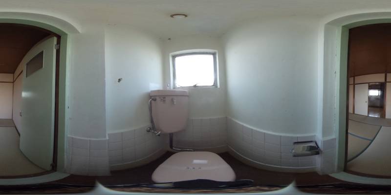 パノラマ画像トイレ
