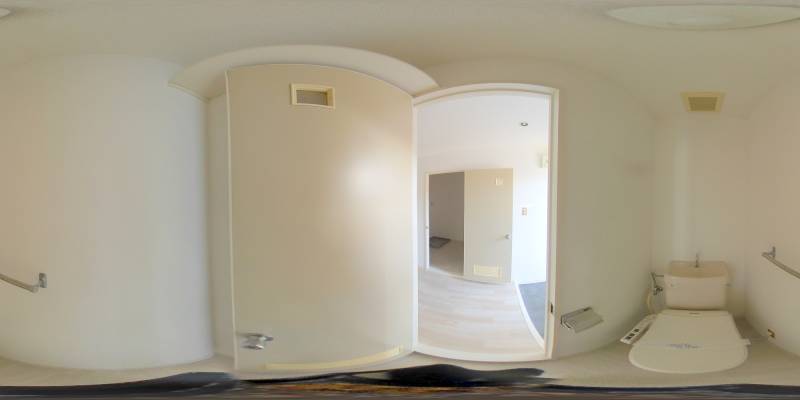 パノラマ画像トイレ