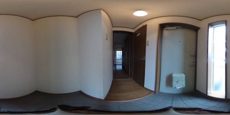 パノラマ画像玄関