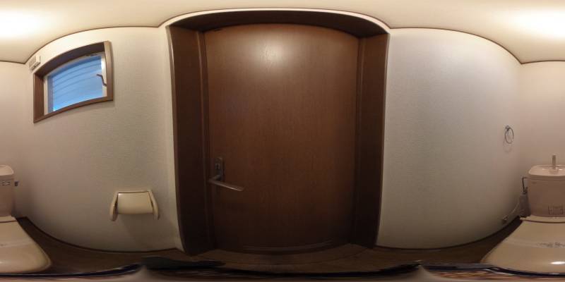 パノラマ画像トイレ