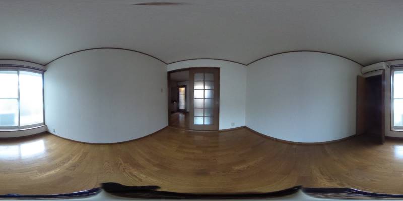 パノラマ画像洋室