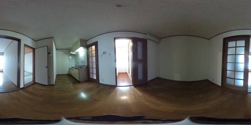 パノラマ画像リビング