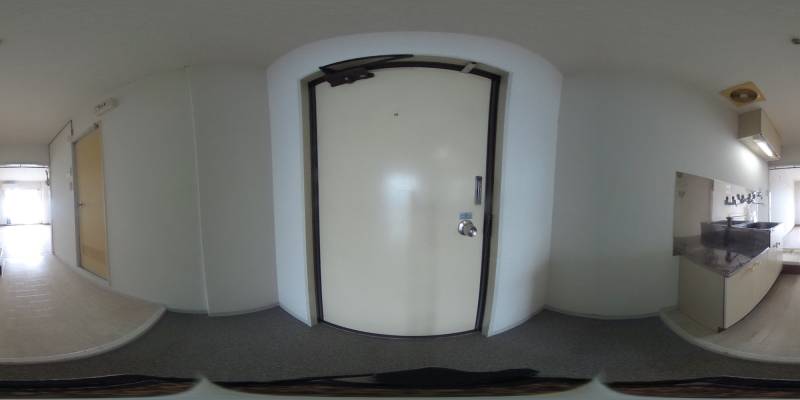 パノラマ画像玄関