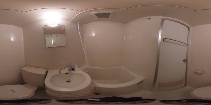 パノラマ画像バスルーム