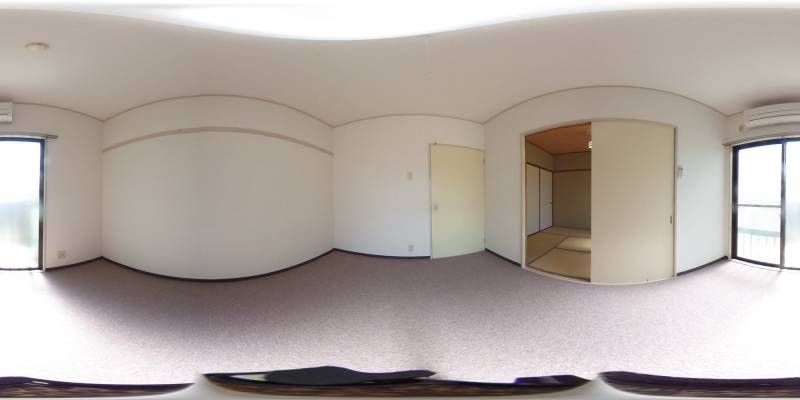 パノラマ画像洋室