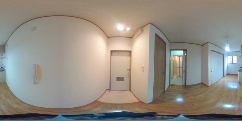 パノラマ画像玄関