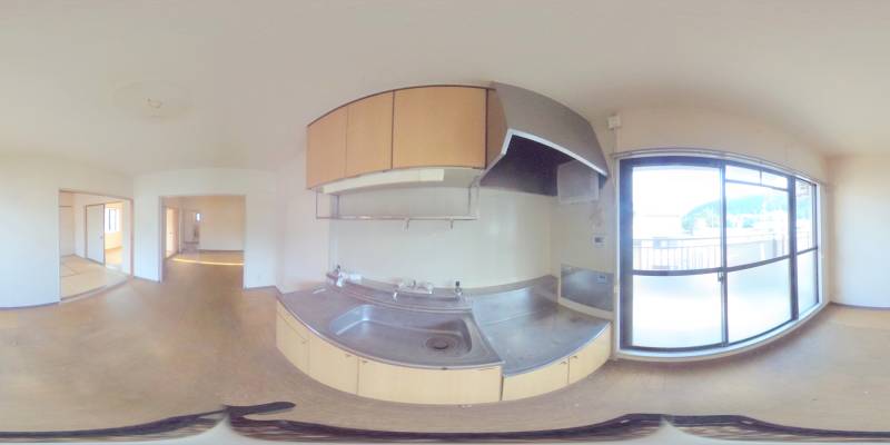 パノラマ画像キッチン