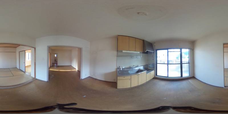 パノラマ画像リビング