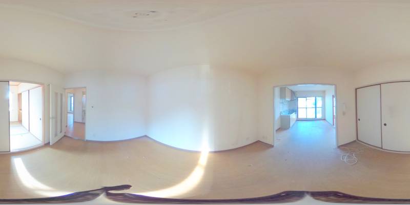 パノラマ画像リビング