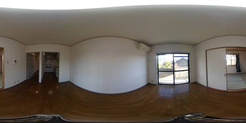 パノラマ画像洋室