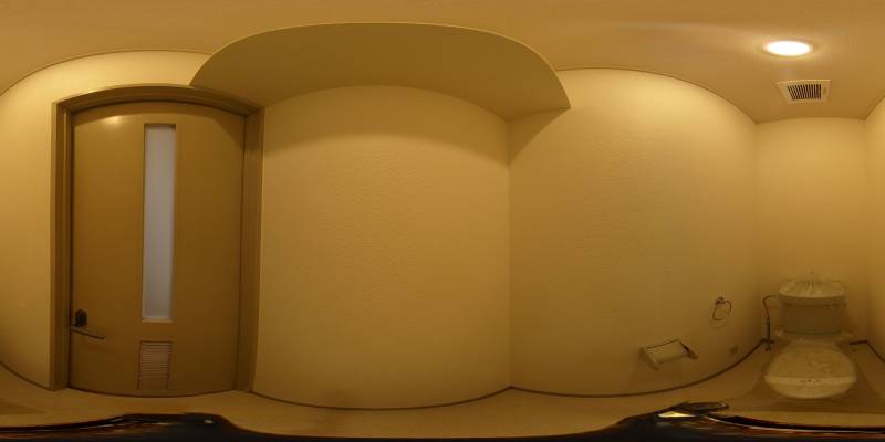 パノラマ画像トイレ