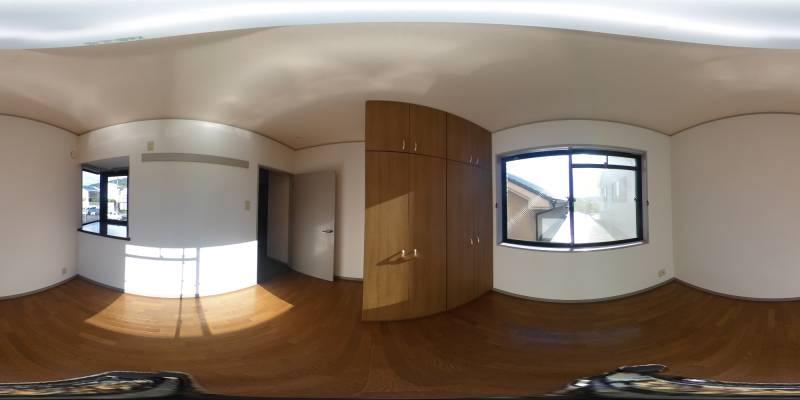 パノラマ画像洋室