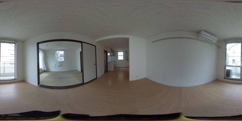 パノラマ画像洋室