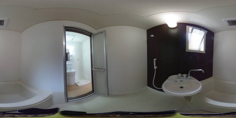 パノラマ画像バスルーム
