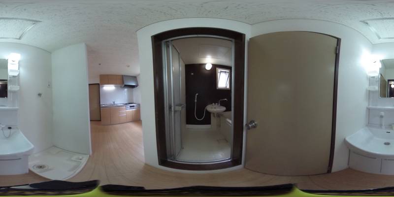 パノラマ画像洗面所