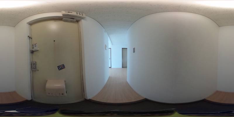 パノラマ画像玄関