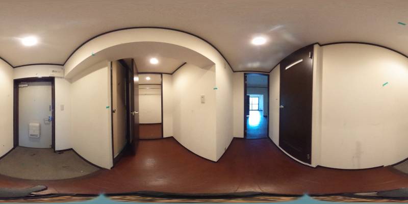 パノラマ画像玄関