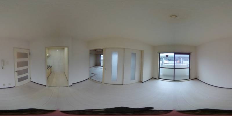 パノラマ画像洋室