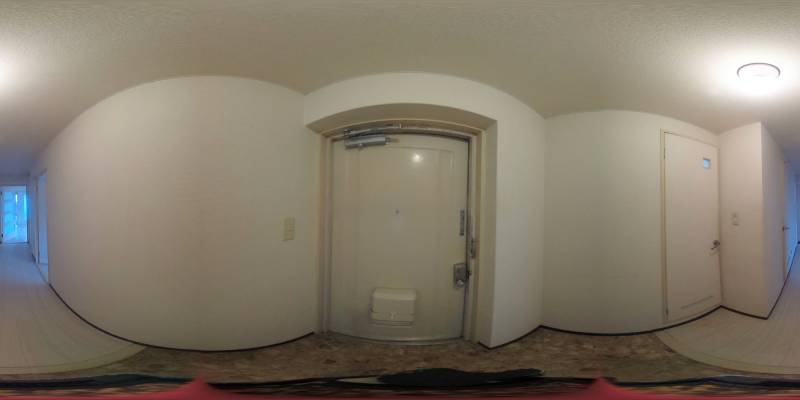 パノラマ画像玄関