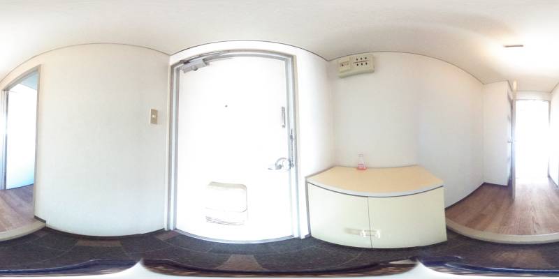 パノラマ画像玄関