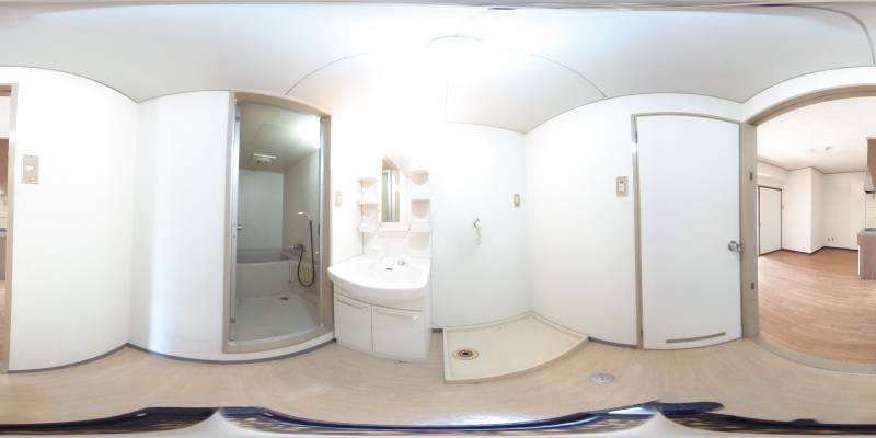 パノラマ画像洗面所