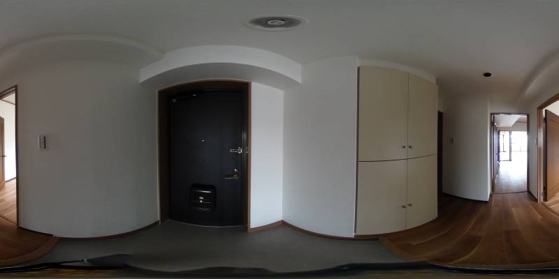 パノラマ画像玄関