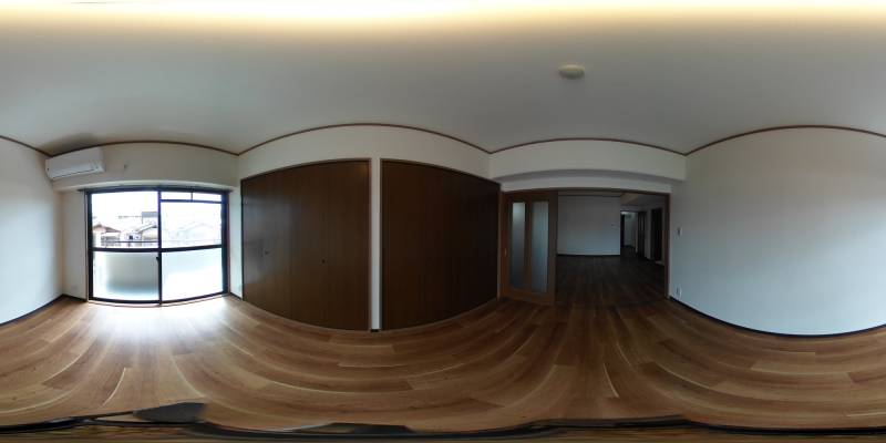 パノラマ画像リビング